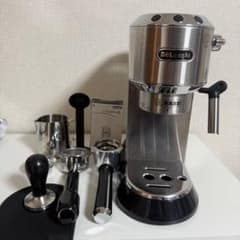 別売り品付属】デロンギ デディカ エスプレッソ・カプチーノメーカー
