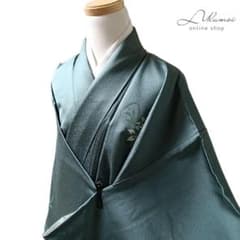 LULU45 着物 正絹 付け下げ 緑 花柄 美品 LULU48 着物 正絹 付け下げ 緑 花柄 - メルカリ