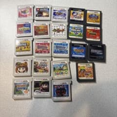ニンテンドー3DS DS ソフト まとめ売り 22本セットのサムネイル