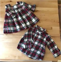 あいかさま専用‼︎baby gap☆ワンピースとシャツのセットのサムネイル