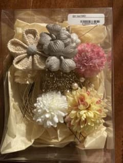 成人式　花飾りのサムネイル