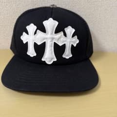 CHROME HEARTS トラッカーキャップ ブラック ホワイト - メルカリ
