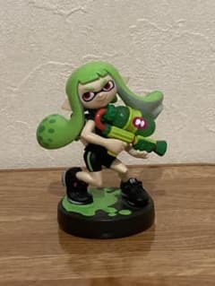 スプラトゥーン ガール(緑) amiiboのサムネイル