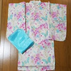 【110㎝】マザウェイズ 浴衣 女の子のサムネイル