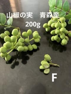 F天然 山椒の実 200g採りたて 青森産 ☆柔らかいです♪ - メルカリ