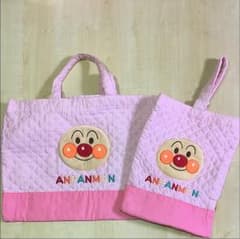 アンパンマンレッスンバックと上靴袋のサムネイル
