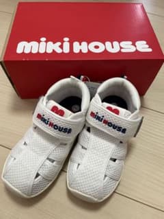 MIKI HOUSE サンダル ホワイトのサムネイル