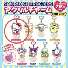サンリオキャラクターズ アクリルチャーム コンビニ限定　ハローキティのサムネイル
