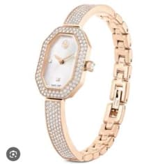 SWAROVSKI Dexteraバングルウォッチ （ローズゴールド） - メルカリ