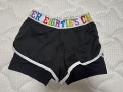 EIGHTIE'S チアパン ショートパンツ ブラック YL キッズのサムネイル