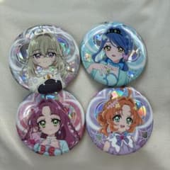 映画名探偵プリキュア　イオン限定　ホログラム缶バッチ　コンプセットのサムネイル