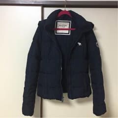 アバクロンビー&フィッチ ダウン ネイビー Sサイズのサムネイル