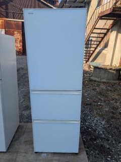 TOSHIBA 363L 3ドアガラス冷蔵庫 GR-H38SXV (ZW) - メルカリ