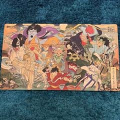 ワンピース カードゲーム 浮世絵 プレイマット - メルカリ