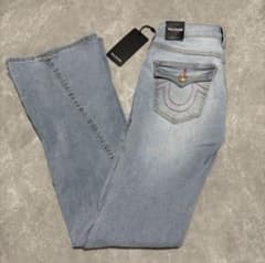 TRUE RELIGION デニムパンツ ライトブルー 27サイズのサムネイル
