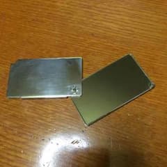 純銀携帯用ミラー(鏡)のサムネイル
