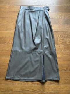 ROPE フェイクレザースカートのサムネイル
