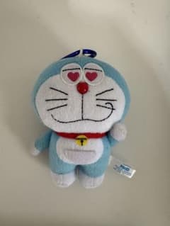 ドラえもん ぬいぐるみ マスコット キーホルダー ハート目のサムネイル
