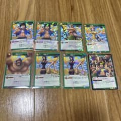 ミラクルバトルカードダス ワンピース 8枚セットのサムネイル
