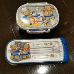 ファミリア　お弁当箱＆フォークセットのサムネイル