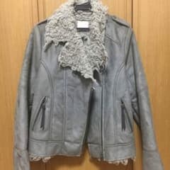 新品マウジーmoussy♥︎ムートンライダースジャケット♥︎ボア♥︎のサムネイル