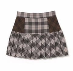 ANDMARY】Coco check pleats skirt Sサイズ - メルカリ