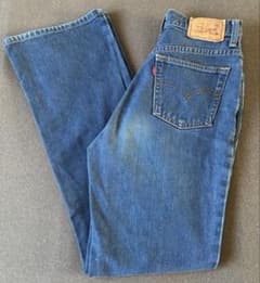 00s初頭 日本製 Levi's リーバイス 517 ブーツ フレア 実寸W26のサムネイル