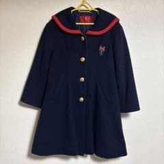 Roberta di Camerino コート キッズ ネイビー 120 レトロ
