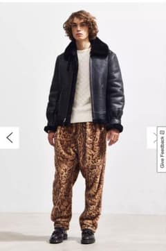 Monitaly drawstring fur pants - メルカリ