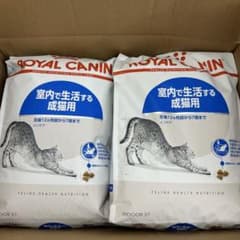 室内で生活する成猫用 インドア 4kg 2袋 合計8kg - メルカリ