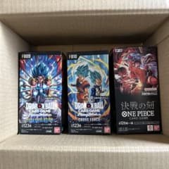 ドラゴンボール フュージョンワールド ワンピース カードゲーム 3BOX