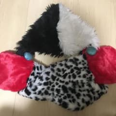 101匹ワンちゃん　クルエラファンキャップクルエラ　マフラー&手袋　おまけ付きのサムネイル
