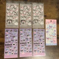 サンリオ シールセット クロミ マイメロ シナモロールのサムネイル