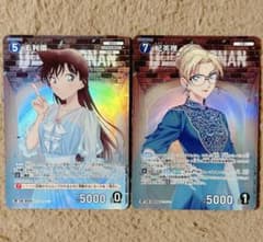 名探偵コナンカード 毛利蘭 妃英理 RP 新たなる謎 - メルカリ