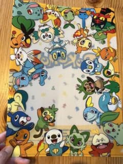 ポケモン クリアファイル 歴代御三家のサムネイル