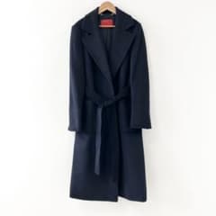 美品✨MAX&Co. ロングコート RANAWAY ラナウェイ ネイビー 42 - メルカリ