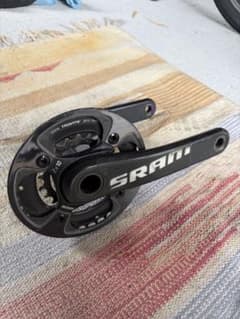 SRAM TRUVATIV カーボンクランク 2x10 SRAM TRUVATIV カーボンクランク 2x10 - メルカリ