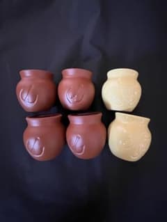神戸フランツ「魔法の壺プリン」陶器製カップ6個セットのサムネイル