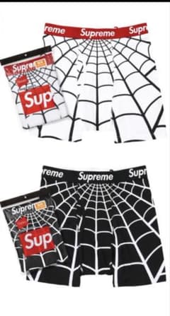 Supreme Hanes Spider ボクサーパンツ2枚セット Mサイズ - メルカリ