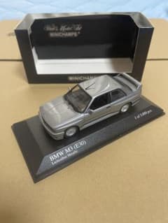 BMW M3 (E30) 1987 Silver 1/43 ミニカーのサムネイル
