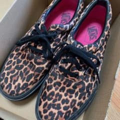 【VANS】美品！レオパード　era thick 24.0 スニーカー  箱ありのサムネイル