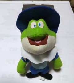 カエルキャラクター ぬいぐるみのサムネイル
