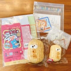 【匿配】文清スクイーズ 萌え萌えビッグアイ 親子セット さくとろシュークリーム