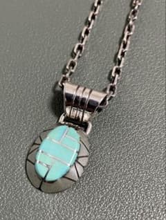 Chester Benally ペンダントトップ＆チェーンセット　ナバホホピズニ Chester Benally ペンダントトップ＆チェーンセット ナバホホピズニ