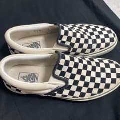 VANS チェック柄 スリッポン 靴のサムネイル