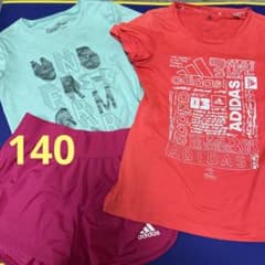 Adidas アンダーアーマー Tシャツとショートパンツ3点セットのサムネイル