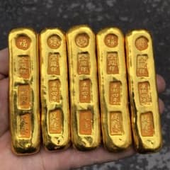 五帝金条 金錠 福禄寿喜財金条 金運 インテリア 飾り 縁起物 - メルカリ