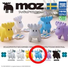 moz フィギュアマスコット ブルー ガチャのサムネイル