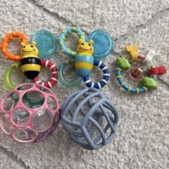ベビー用ラトル がらがら 5点セットのサムネイル