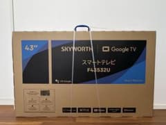 新品未開封】SKYWORTH F43S32U 43型 4K スマートテレビ - メルカリ